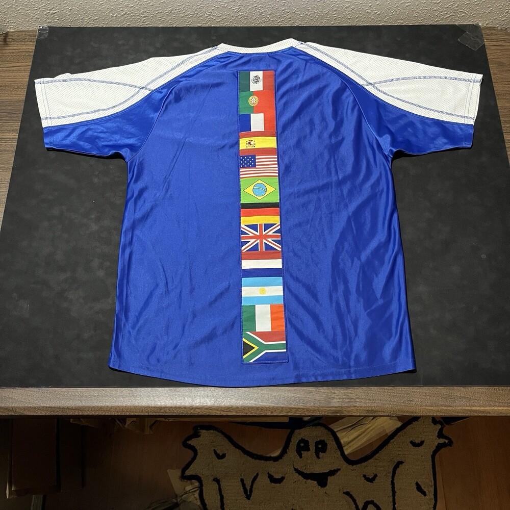 World Cup Soccer Jersey FIFA Vintage Hard Rock Cafe Miami Argentina Football Kit